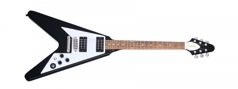 Epiphone Kirk Hammett Flying V 1979 noir